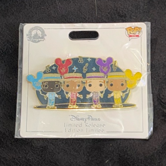 Disney The Dapper Dans Main Street USA Funko Pop! Limited Release Pin - Picture 1 of 2